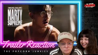 MARTY SUPREME Official Trailer The Popcorn Junkies Reaction 