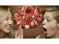 People Try Korean Shaved Ice