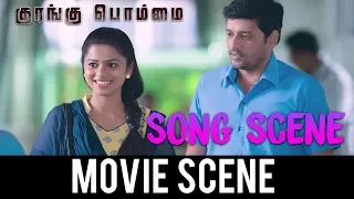 kurangu bommai song scene vidharth bharathiraja