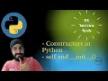 Constructors in Python self -