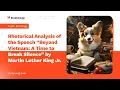 The Speech Beyond Vietnam A Time to Break Silence by Martin Luther King Jr - Essay Example