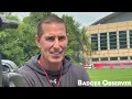 Wisconsin football coach Luke Fickell This is the grind