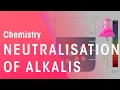Neutralisation of Alkalis Acids Bases Alkali s Chemistry FuseSchool