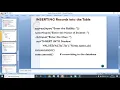 Interface Python with MySql part 3 insert data and display data