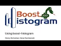 PyHEP 2020 Boost-Histogram