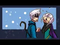 Jack Frost Convinces Elsa to Stay Together Comic Dub