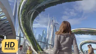 tomorrow land 2015 hd entering in land movie best scene