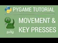 Pygame Tutorial - Snake Game Movement Key Presses Tamil iCoding