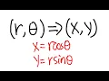 How to convert polar coordinates to rectangular coordinates