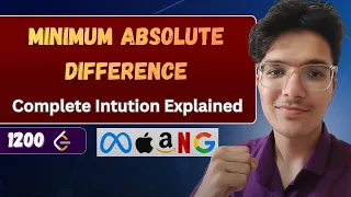 Minimum Absolute Difference LeetCode 1200 Beginner Friendly
