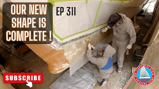 Our New Shape Is Complete – Laminating our Bows Ep311