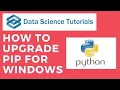 How to upgrade PIP on Windows
