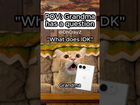 CAT MEMES 🐱 GRANDMA HAS A QUESTION #relatable #cat #funny #family #shorts