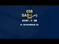 Download Lagu Murottal Merdu Muammar ZA 038 : Surat Sad