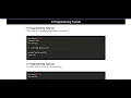 Creating a CheatSheet Template using HTML CSS JavaScript