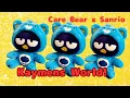 Badtz-Maru Meets Care Bears Grumpy Bear Hoodie Collab Sanrio x Care Bears Cuteness Overload