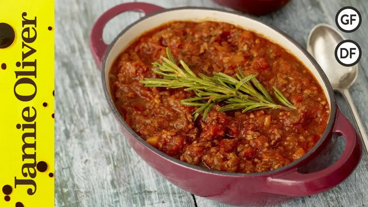 
          
          
          
            
            Easy Bolognese Recipe | Jamie Oliver
          
        . 