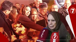 تكريم الفنانة سعاد صابر والأخيرة تدعو بالرحمة للراحل محمد الخلفي 