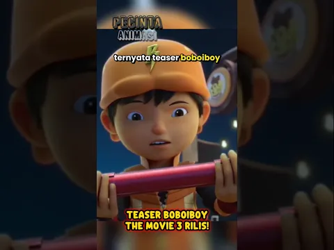 Yeyy! Teaser Boboiboy The Movie 3 Bakal Rilis #boboiboy #shorts #videoviral