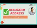 Run your test script in the existing browser Selenium - Java LetCode