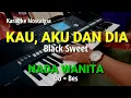 Download Lagu KAU, AKU DAN DIA ll Karaoke Nada Wanita ll Jangan Kau Padamkan ll Black Sweet