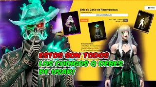 Nuevos códigos Cómo conseguir EL CONJUNTO VELADOR de las ALMAS y la llorona y EMOTE DE MI BANDERA FF