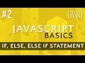 JavaScript Tutorial - If Else Else If