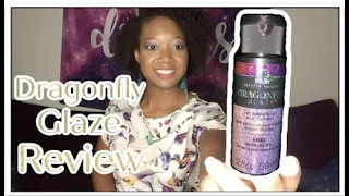 Dragonfly Glaze Red Violet Blue Shift Review Demonstration  Dragonfly Glaze Red Violet Blue Shift Review Demonstration