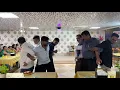 Interesting Indoor Office Party games Pickup the ball Team Spirit LIC mega Celebration