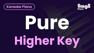SIENNA SPIRO - Pure (Higher Key) (Piano Karaoke)