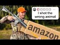 We Bought Amazon s CHEAPEST Hunting Weapons