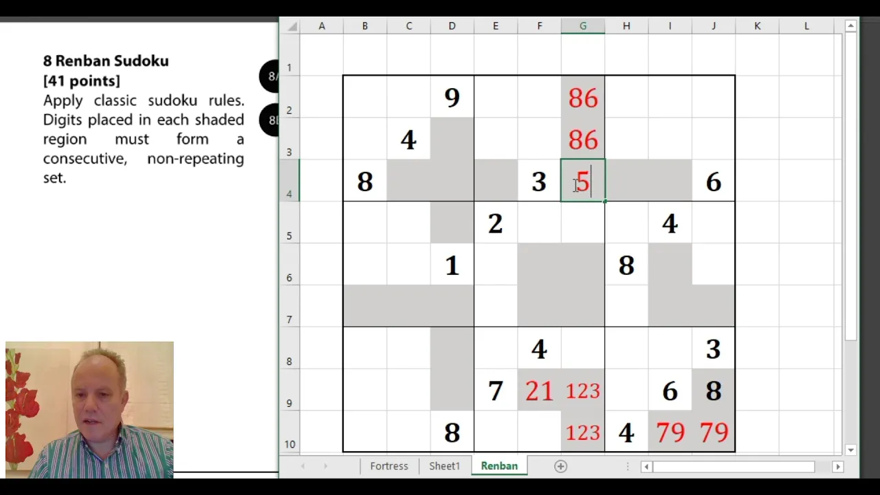 Renban Sudoku