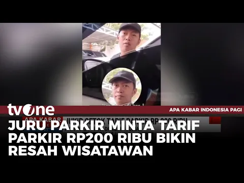 VIRAL! Juru Parkir Getok Tarif Parkir Rp200 RIbu di Bandung