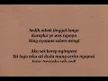 Manot -Gilga Sahid(lirik lagu)🎶