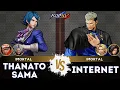 KOF XV ▰ THANATOSAMA (O.Rugal/Terry/Elizabeth) 🆚 INTERNET (Andy/Duo Lon/Goenitz)🎞️Replay Match 12/25