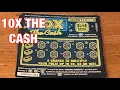 10X the Cash Tickets California Lottery Scratchers