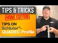 Schluter -QUADEC Profile Tips