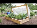 How to Build a Raised Bed COVER Using ONLY HAND TOOLS Protection From EVERYTHING