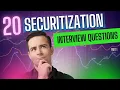 Top 20 Securitization Interview Questions Part 1