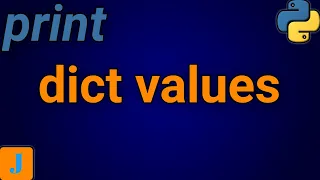 Print Dictionary Values Python