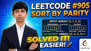LeetCode Sort Array By Parity Two Pointer Approach in C