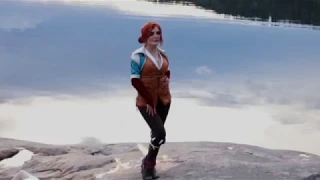 Triss backstage