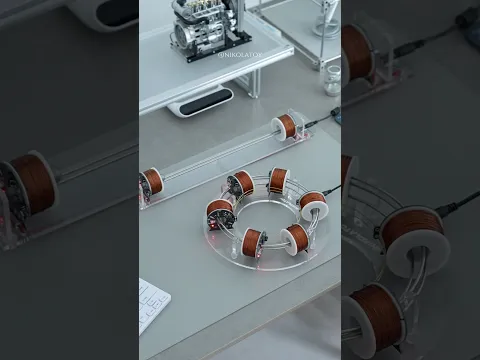Feel the charm of the electromagnetic coil!!