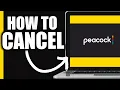 How to Cancel a Peacock TV Account