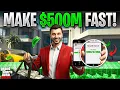 How To Get $500M in the Fastest Way Possible In GTA Online