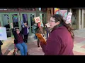 Michigan Theatre protest in Jackson