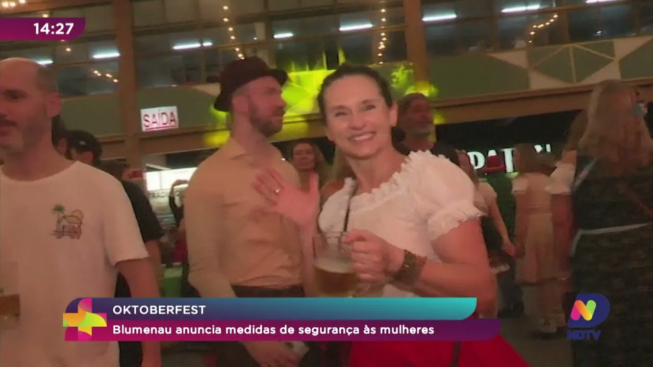 Oktoberfest Blumenau anuncia medidas de segurança às mulheres