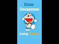 Doraemon Logo Using Python Turtle