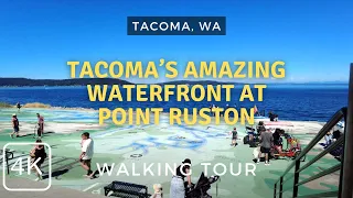Discovering Point Ruston Tacoma s Hidden Gem in 2024 4K Walking Tour