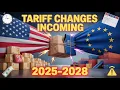 Are You READY for the BIGGEST Changes to US EU Customs in 2025